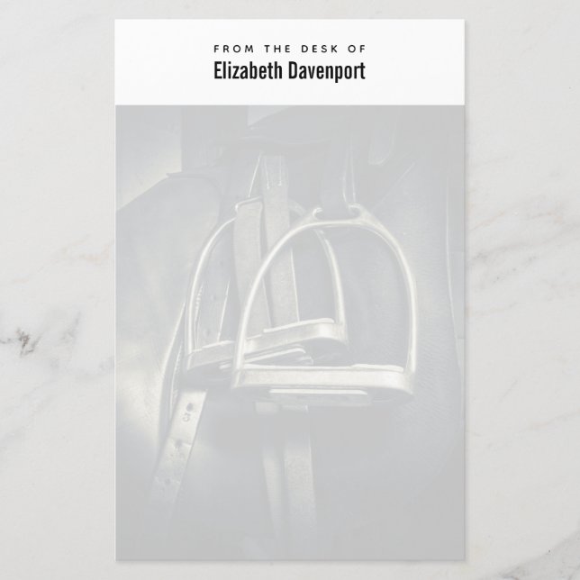 Papelería Estiloso truco plateado sobre la silla de ruedas e (Anverso)