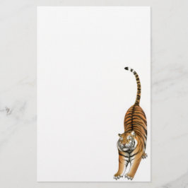 Papelería Estirar los efectos de escritorio del tigre de