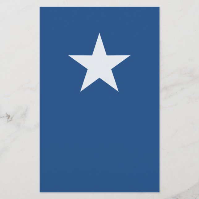 Papelería estrella blanca (Anverso)