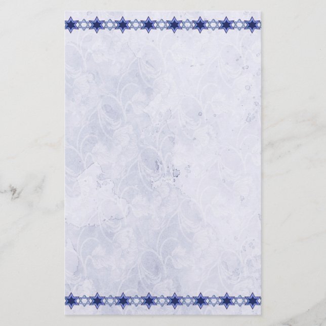 Papelería Estrella de los efectos de escritorio de David (Anverso)