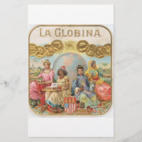 Etiqueta de cigarro de La Globina