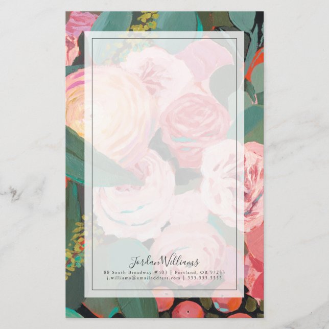 Papelería Eucalipto Bouquet (Anverso)