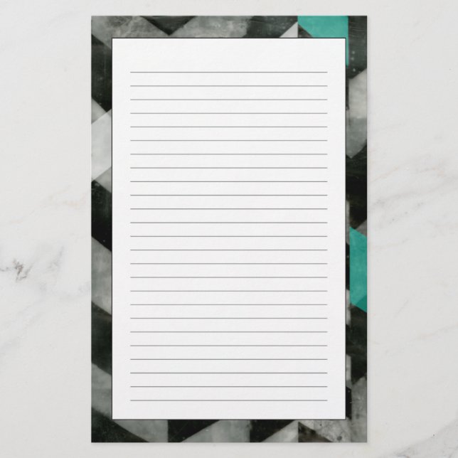 Papelería Exclusión II de Chevron (Anverso)