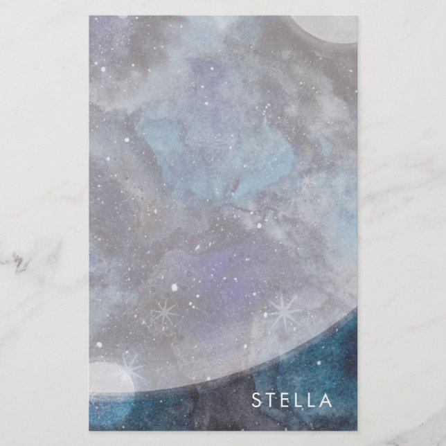 Papelería Explorador de espacios (Anverso)