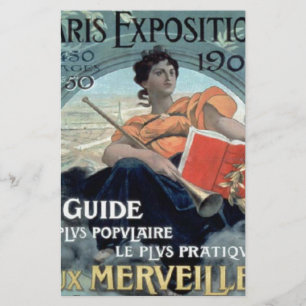 Papelería Exposición de París 1902 a. C.