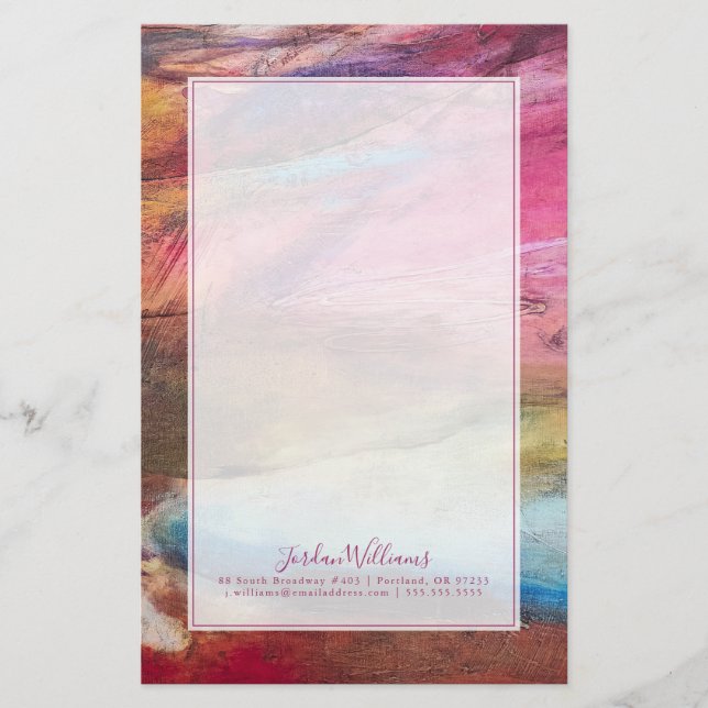 Papelería Expresión de Fuchsia (Anverso)