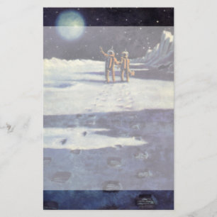 Papelería Extranjeros del astronauta de la ciencia ficción