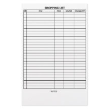 Fácil leer la lista de compras