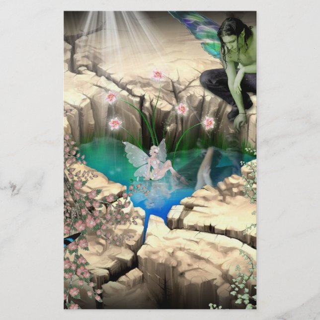 Papelería Faerie in Elven Pond (Anverso)