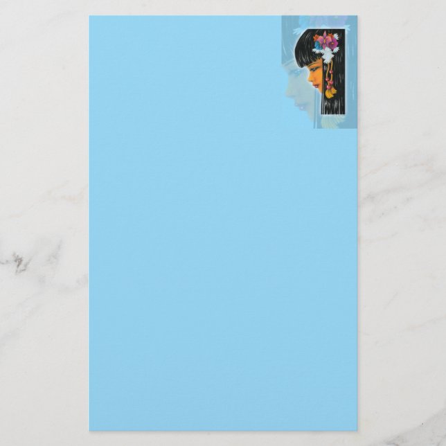 Papelería Faerie Tropical (Anverso)