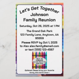 Papelería Family Reunion Stationery Paper