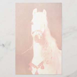 Papelería Fancy White Circus Pony Estilo Gitano Vintage