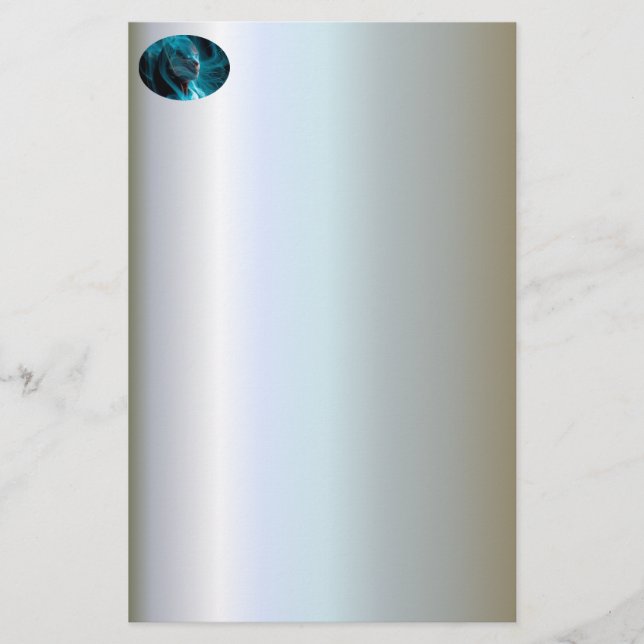 Papelería Fantasía de mujer mágica electrificante (Anverso)