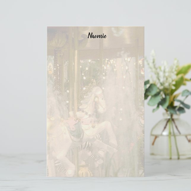 Papelería Fantasy Carousel Stationery (Subido por el creador)