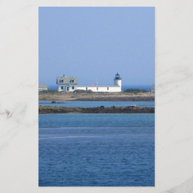Papelería Faro de la isla de la cabra (Anverso)