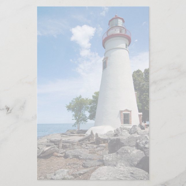 Papelería Faro de Marblehead (Anverso)