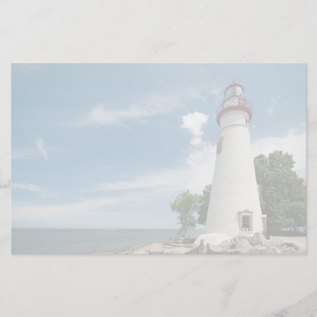 Papelería Faro de Marblehead (Anverso)