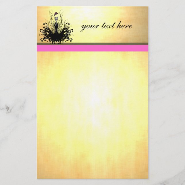 Papelería Fashion Diva (Anverso)