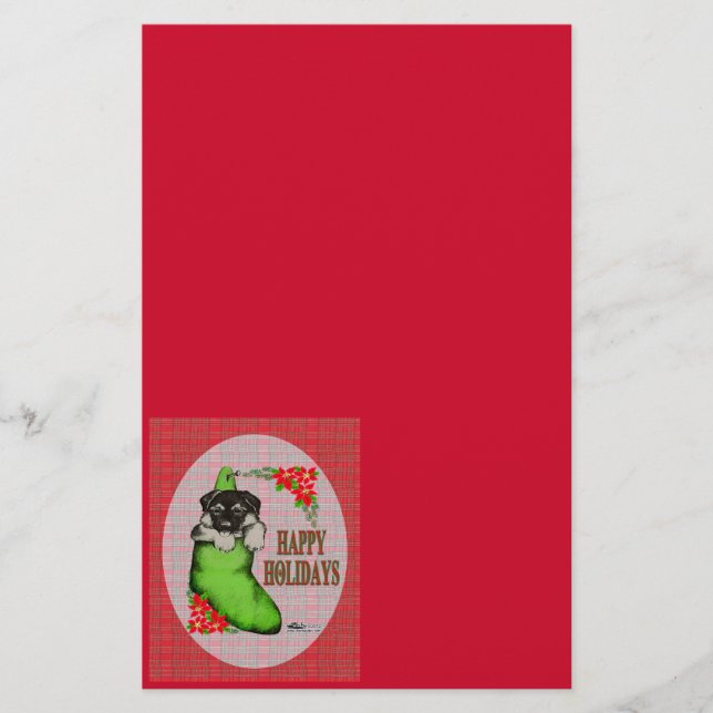 Papelería Felices Fiestas (Anverso)