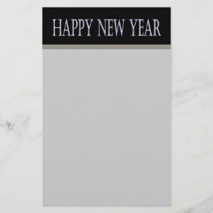 Papelería feliz año nuevo