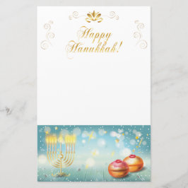 Papelería Feliz Festival de Hanukkah decoración festiva