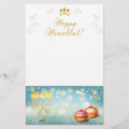Papelería Feliz Festival de Hanukkah decoración festiva