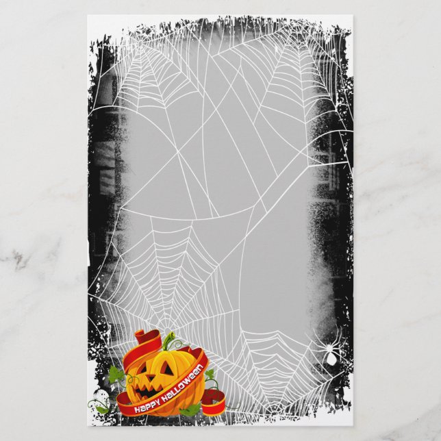 Papelería Feliz Halloween 6 Estacionario (Anverso)
