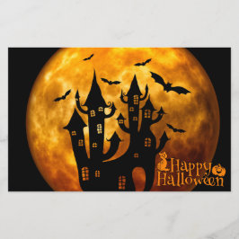 Papelería Feliz Halloween (luna llena)