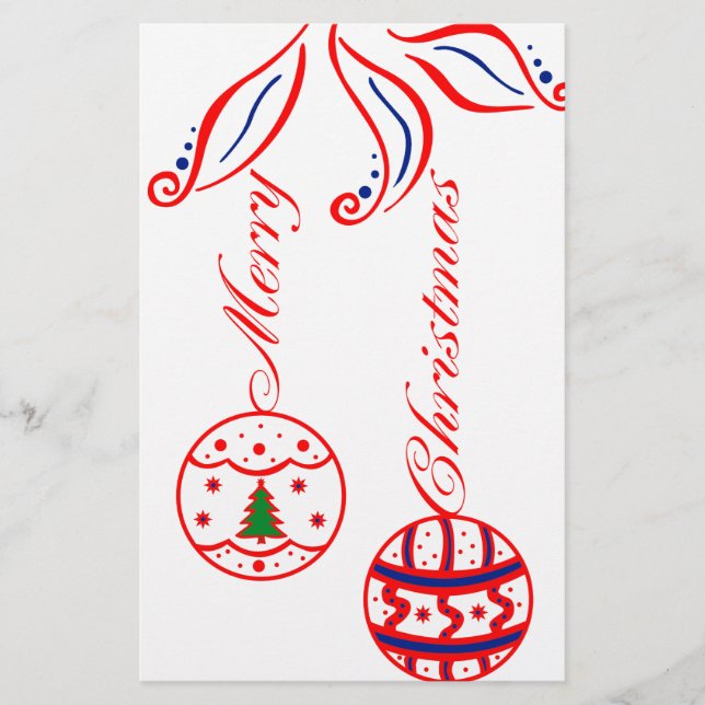 Papelería Feliz Navidad (Anverso)