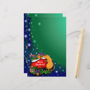 Papelería Feliz Navidad con el príncipe rata