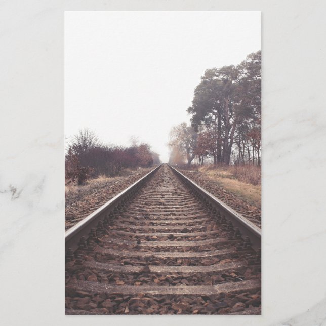 Papelería Ferrocarril al infinito (Anverso)