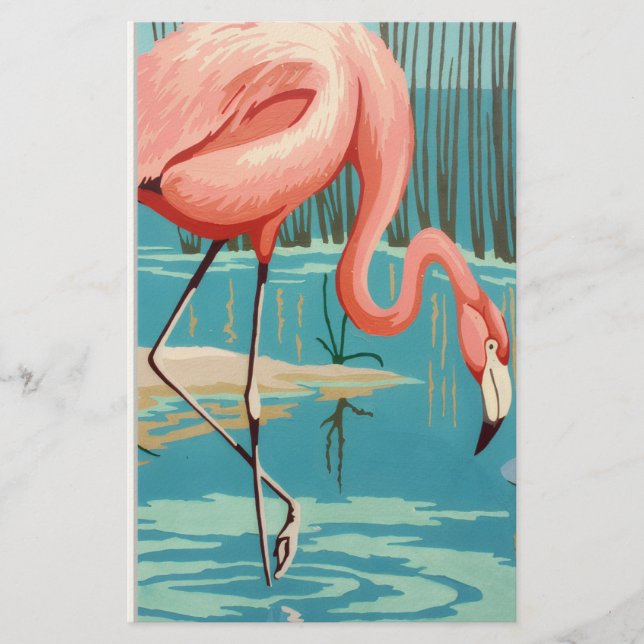 Papelería Flamenco Vintage (Anverso)