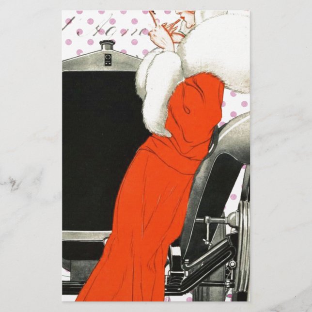 Papelería flapor de polkadots (Anverso)