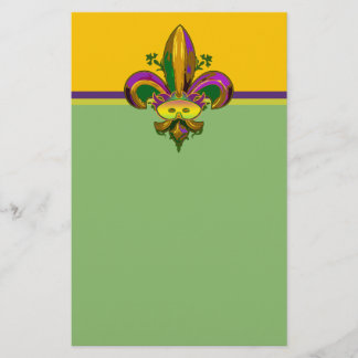 Papelería Fleur de lis Mask