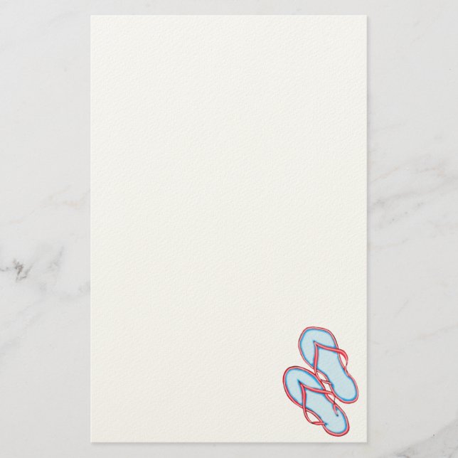 Papelería Flops coloridos 3 Stationery (Anverso)