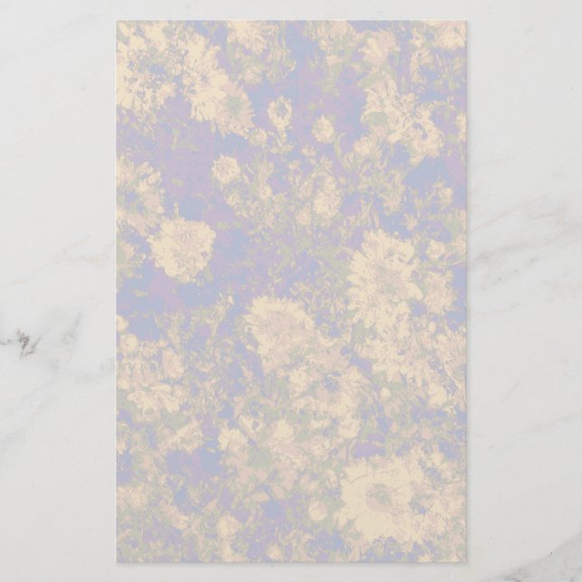 Papelería Flor amarilla (Anverso)