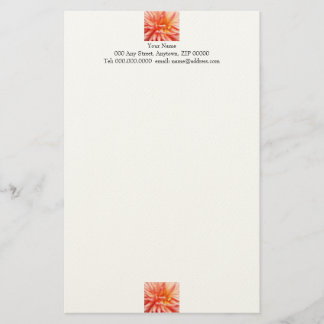 Papelería Flor de Dahlia deslumbrante