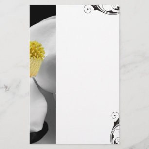 Papelería Flor de la magnolia inmóvil