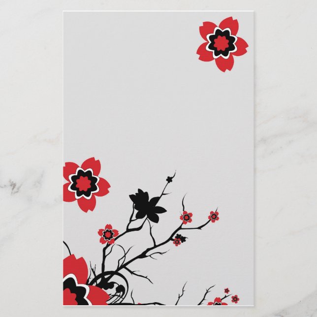 Papelería Flor de Lotus inmóvil (Anverso)