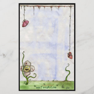 Papelería Flor del zombi inmóvil