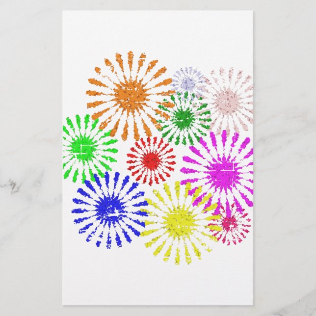 Papelería Flor en problemas (Anverso)