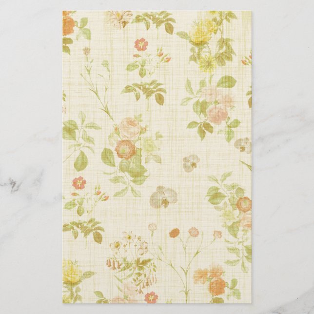Papelería Floral 2 (Anverso)