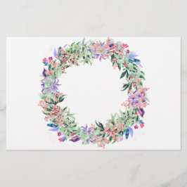 Papelería Floral Berries Wreath