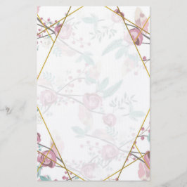 Papelería Floral bohemiana