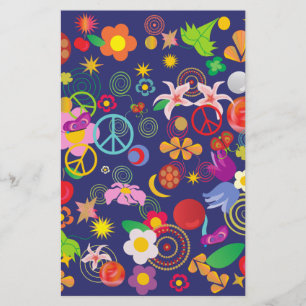 Papelería Floral de Boho
