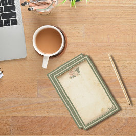 Papelería Floral rústica