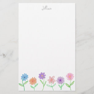 Papelería Florece los efectos de escritorio - personalizados