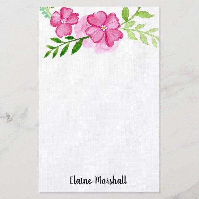 Papelería Flores (Anverso)