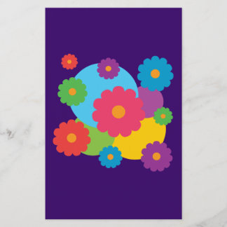Papelería Flores de colores