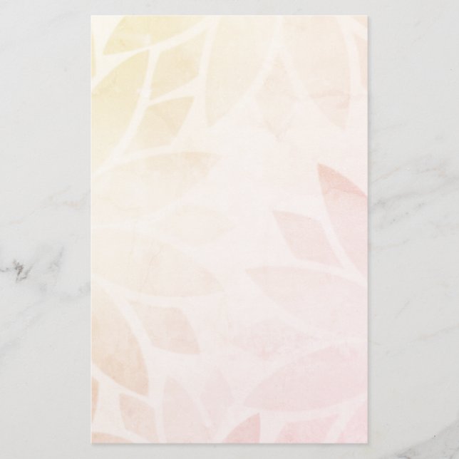 Papelería Flores de Lotus (Anverso)